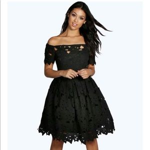 Black off the shoulder dress Lace Dress